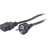Schneider Electric Voedingskabel - IEC 320 naar 60320 c19 (v) - CEE 7/7 (schuko) (m) - 2,4 m
