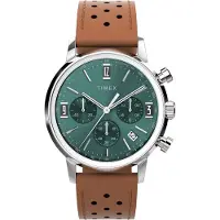 Timex Marlin Chrono Heren Horloge Bruin TW2W10100
