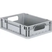 Allit 456801 opbergbox ProfiPlus EuroEco O412, grijs
