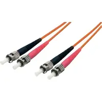 Equip 252231 FO Duplex Jumper ST/ST 9/125? 1,0m, yellow, LSOH