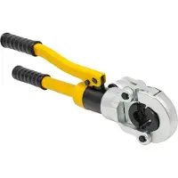 Happiq Hydraulische Pijpkrimptang – Perstang - Kabelkrimptang - Voor RVS & Koperen Pijpen