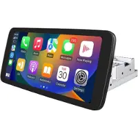 Happiq Autoradio met bluetooth - Carplay - Voor auto-enthousiastelingen en universeel gebruik in voertuigen - Geschikt voor Apple en Android - Stereo - Navigatie - Navigatiesysteem auto - 2GB 32GB