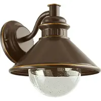Eglo Albacete Wandlamp Buiten - E27 - 26,5 cm - Bruin/Koper