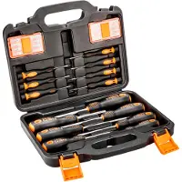 GRUPA TOPEX NEO - Gereedschapsset - 30-delig - Staal S2 - Magnetische Punt - Ergonomische Greep