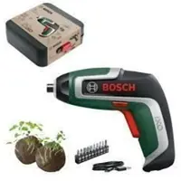 Bosch IXO 7, Elektrische schroevendraaier, Pistolgreep, Magnetische bithouder, Zwart, Groen, Grijs, Borstelloos, 235 omwentelingen per minuut