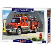 Castorland Fire Engine,Puzzle 120 Teile