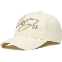 Liu Jo Dames Petten Canvas - Hat - Wit - Maat ONESIZE