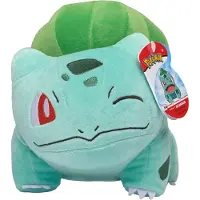 Jazwares Pokémon pluche figuur (20 cm), Pikachu, Pichu, Mampfaxo, knuffel, zacht speelgoed