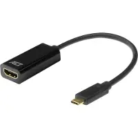 ACT AC7305 - USB-C naar 4K HDMI Adapter - 4K @ 60Hz - Zwart