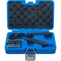 Bgs bevestigingsklemmen set met klemtang 11 stuks - 8774