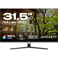 Japannext Monitor 31.5" VA 4K UHD (3840x2160) | JN-V315UHDR