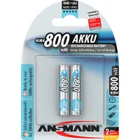 Ansmann Oplaadbare AAA batterij (potlood) NiMH 1.2 V 2 stuk(s)