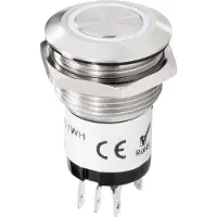 Renkforce Klingeltaster flach 22 mm LED