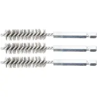 Bgs Stahlbürste 12 mm Antrieb Aussensechskant 6,3 mm (1/4") 3-tlg.