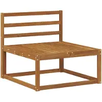 vidaXL Buiten Midden Sofa Naturel 79 x 83 x 73 cm