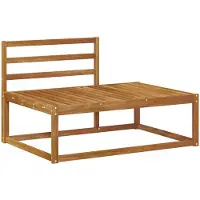 vidaXL Buitenhoekbank Naturel 115 x 83 x 73 cm