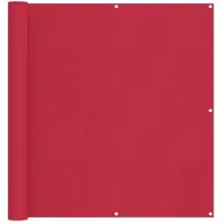 vidaXL Balkonscherm Bordeauxrood 110 x 400 cm Oxford Stof