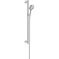 Hansgrohe Raindance Select S doucheset met glijstang 90cm waterbesparend chroom