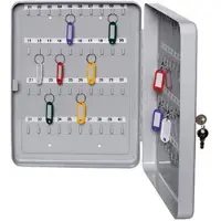 Alco sleutelkast - 200x160x80mm - grijs - voor 40 sleutels - AL-892-33