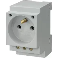 Siemens SIEM 5TE6803 Wandcontactdoos 16A met aardingspen volgens CEE 7 REG