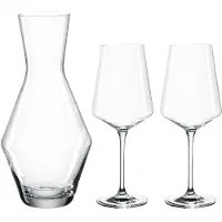 Leonardo Wijnset Puccini (3-Delig) Decanteerkaraf 1,4 L