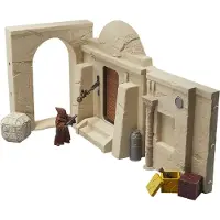 Hasbro Star Wars Episode IV Vintage Collection Playset Streets of Mos Eisley met Jawa Action Figure Playsets