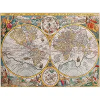 Ravensburger Historische kaart 1500pcs Karton Puzzel
