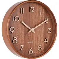 Karlsson Klok Pure Small Dark Basswood 22 cm
