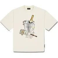 Baron Filou Oversized Backprint T-Shirt Baron Beach Bill - Maat m
