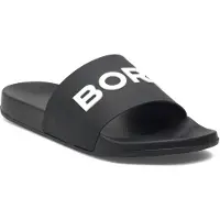 Björn Borg Unisex Knox Slides Zwart | Maat: 40