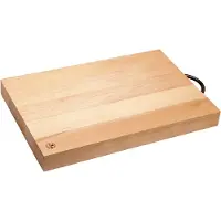 Ronneby Bruk Maestro snijplank beuken gietijzeren handvatten 25x32 cm