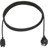 Bachmann Zuleitung H05RR-F 3G1,0mm² 2m, Stecker CEE7/7 C15a