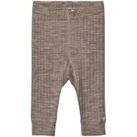 Joha Leggings - Wol - Bruin Gevlekt - - 80 - Leggings - Wol