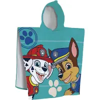 Paw Patrol Poncho / Badcape, Summer - 60 x 120 cm - Katoen