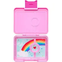Yumbox Brotdose m. 3 Fächer - Bento Snack - 480 ml - Power Pink/ - - One Size - Brotdosen
