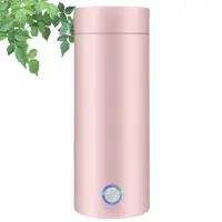 Happyment Waterkoker - Electric Kettle - Warmhoudfunctie - Snelkokend - Ideaal Voor Camping & Op Reis - Roze