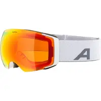 Alpina Skibril Falera Mag Q-Lite White Matt Mirror Red