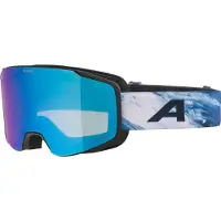 Alpina Skibril Taos Q-Lite Black/Blue Matt