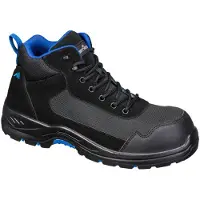 Portwest FC22 Composiet Textiel Suède Halfhoge schoen S3L HRO SR FO