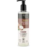 Organic Natural Moisturising Shampoo Tropical Coconut & Shea 280 ml Shampoo