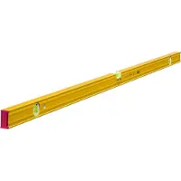 Stabila Type 80 AS-2 19174 Metalen waterpas Incl. anti-slip 150 cm 0.5 mm/m