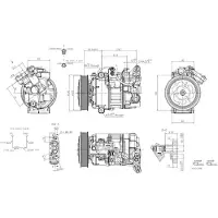Hella 8FK 366 202-021 Aircopomp