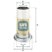 Ufi 27.D24.00 Luchtfilter