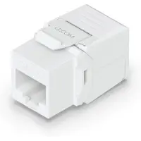 Ubiquiti UACC-Keystone-Jack-C6 Ubiquiti Cat6 Keystone Jack, 12-Pack