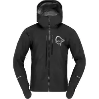 Norrøna - Fjørå GORE-TEX Pro Jacket - Regenjas L, zwart