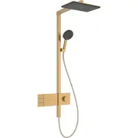 Hansgrohe Raindance Alive Q douchekolom 210/340, 2 jets, EcoSmart, met ShowerSelect Comfort, geborsteld brons