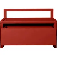 Ferm Living Little architect opbergbank Poppy Red, 60x30x41,2 cm