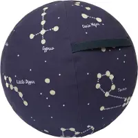Ferm Living Constellation zitpoef Donkerblauw, Ø50 cm