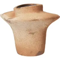Ferm Living Evio vaas Burnt umber, Ø25x22 cm