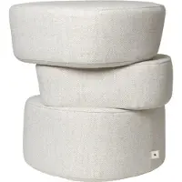 Ferm Living Plyo Staple zitpoef Off-white